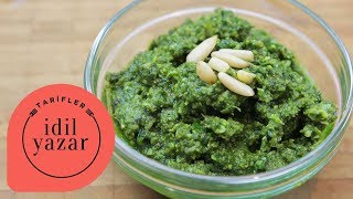 Pesto Sos Nasıl Yapılır   İdil Yazar  Yemek Tarifleri [upl. by Darby757]