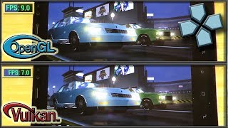 Midnight Club 3  Vulkan Vs OpenGL with Samsung Galaxy Note 8 amp PPSSPP emulator [upl. by Octavia]