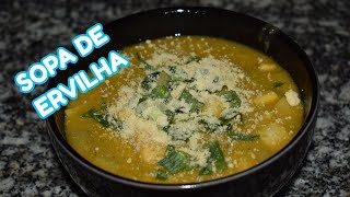 Sopa de ervilha bem cremosinha  Aliz de Castro [upl. by Ahseryt]