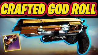 Sightline Survey Crafted God Roll IS AMAZING  Destiny 2 The final Shape [upl. by Saqaw]