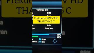 Frekuensi PPTV HD THAICOM 5 C Band [upl. by Royo]