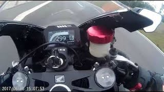 2017 CBR1000RR TOP SPEED [upl. by Beaumont808]