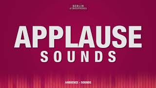 Applause SOUND EFFECT  Applaus SOUNDS Applaudir Audience Clapping SFX [upl. by Aicilf494]