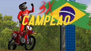 MOTOCROSS DAS NAÇÕES CORRIDAS  MX Bikes [upl. by Sellihca]