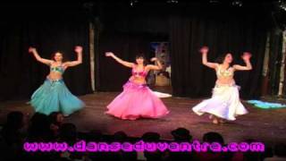 MELANIE WAHIBA et HOURIA Participantes du Concours de Danse Orientale de FATIMA CHEKKOR [upl. by Rosita]