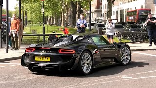 BEST OF SUPERCARS in LONDON May 2022  Highlights [upl. by Gwenni]