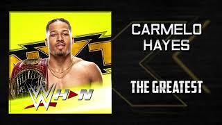 NXT Carmelo Hayes  The Greatest Entrance Theme  AE Arena Effects [upl. by Latashia]