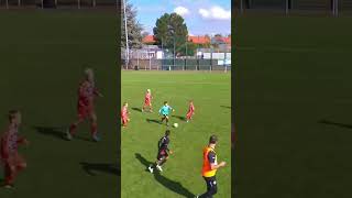 Golo de guardaredes de 9 anos Moritz Brand Eintracht Frankfurt v Mainz goalkeepergoals [upl. by Benildas]