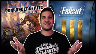 Punkapocalyptic e Fallout Qual RPG Pósapocalíptico é melhor [upl. by Hterrag6]