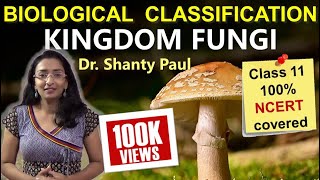 Kingdom Fungi  Biological classification lecture 4 [upl. by Davilman]