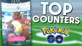 1 MINUTE COUNTERS for MEGAKANGASKHAN Pokémon GO [upl. by Merci843]