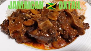 How to make Jamaican Oxtail  step by step Oxtail recipe  Fall of the bone jamaicanfood [upl. by Yeta753]