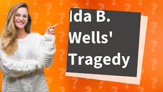 What happened to Ida B Wells in 1889 [upl. by Hakkeber270]