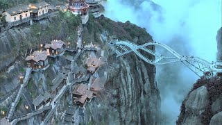 Amazing cliff landscapes in China  Amazing natural landscapes  The power of nature [upl. by Sorcim]