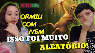 REACT A ORIGEM DOS CENTAUROS MITOLOGIA GREGA  Guilherme Analisa [upl. by Junia]