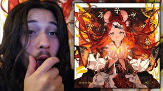 Hakos Baelz  ZODIAC FULL ALBUM REACTION [upl. by Henley976]