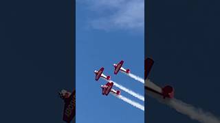 Aeroshell Aerobatic Team at Cleveland 2023 [upl. by Rabka]