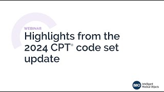 New year new CPT® code set changes [upl. by Ezarra]