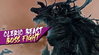 Bloodborne  First time ever Cleric Beast Boss Fight  PS5 [upl. by Cristy]