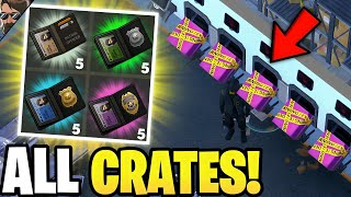 MOST EXPENSIVE OPENING EVER ALL POLICE STATION CRATES  LDoE  Last Day on Earth Survival [upl. by Analah]