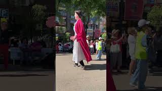 The Majestic Giant Figures Walking and Dancing in the Festival SantaTecla Spain FestivalVibes [upl. by Tnilk]