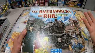 Les Aventuriers du Rail EUROPE Comment jouer une partie avec règle du jeu en vidéo Days of Wonders [upl. by Lrae708]