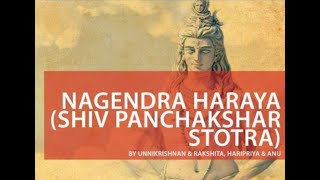 Nagendra Haraya Trilochanaya Song by aaruumelody mahadevbhajanmantra [upl. by Rasec]