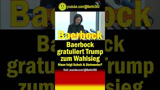 NewsTicker360 baerbock Scholz Steinmeier President States Trump USElection2024 Trump2024 [upl. by Marijo871]