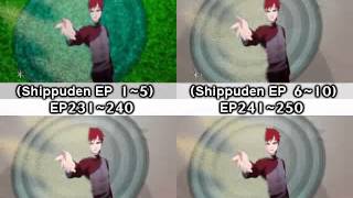 Naruto 10th Shippuden 1st OP Heros Come Back 4 versions [upl. by Joyann38]