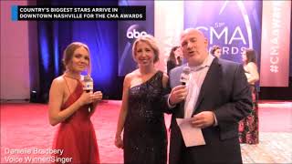 Danielle Bradbery  2017 CMA Awards Red Carpet Interview [upl. by Richer]