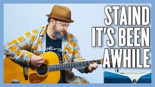 Staind Its Been Awhile Guitar Lesson  Tutorial [upl. by Ellehs441]