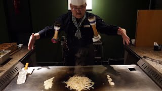 한국에 몇없는 철판 스테이크 달인  amazing skill teppanyaki steak master  korean food [upl. by Imorej812]