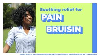 PlantPowered Pain amp Bruise Relief by Arnicare Gel from Boiron [upl. by Selma916]