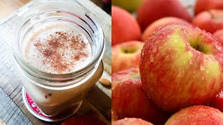 How To Make Apple Cinnamon Smoothie  Easy Vegan Smoothie Recipe  Using Easy to Find Ingredients [upl. by Anaiad]