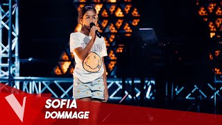 Erza Muqoli – Dommage ● Sofia  Blinds  The Voice Kids Saison 2 [upl. by Faludi659]