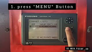 Steep How to change AIS data on FRUNO FA150 [upl. by Ttenaj]