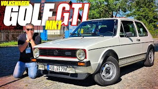 Golf GTi MK1 1978  ACELEREI NA ALEMANHA A 1ª GERAÇÃO DO ESPORTIVO QUE MUDOU O MUNDO VEM VER TUDO [upl. by Natalia]