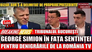 George Simion în fața sentinței Partidul AUR sa disociat de el la Tribunalul București [upl. by Sinnylg]