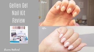 Gellen Gel Nail Polish Kit Review  Breanna McDaniel [upl. by Button817]