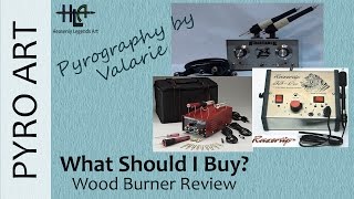 Pyrography What Wood Burner should I buy 3 Wood Burner Reviews and Artist Introduction ☆ [upl. by Solana]