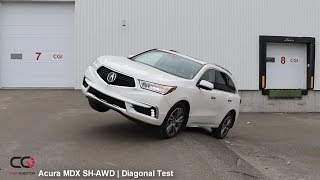 SHAWD Diagonal TEST Acura MDX  Can it climb [upl. by Gilcrest]