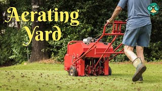 How to Aerate a Yard How to Aerate Lawn How to Do Lawn Aeration How to Aerate Your Yard [upl. by Ttirrej849]