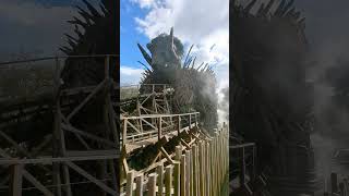 Wicker Man  Feed The Flames  Alton Towers [upl. by Anaujit24]