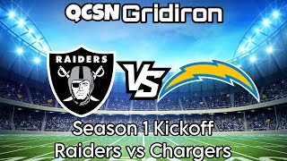 Season 1 Week 1 Raiders vs Chargers  Madden NFL 25 [upl. by Isej856]