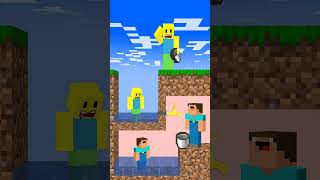 Who Will Win Roblox Noob Family or Minecraft Noob Family in the Water Challenge [upl. by Schwitzer]