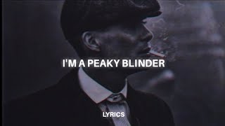 Otnicka  Peaky Blinder SlowedReverbLyrics  Im not outsider im a peaky blinder [upl. by Bekelja]