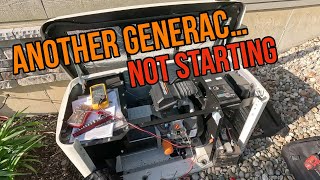 Generac Home Generator Wont Start Over Crank 1502 Code [upl. by Egni695]