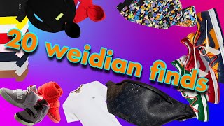 20 Weidian finds offwhitesupremebapeJordan… [upl. by Lamp]