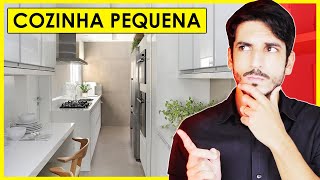 COZINHA PLANEJADA PEQUENA  13 DICAS SIMPLES PARA COZINHA PEQUENA [upl. by Abehshtab82]