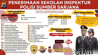 PENERIMAAN SIPSS POLRI TAHUN 2024 INI SYARATNYA  penerimaanpolri penerimaanpolribetah polri [upl. by Harland]